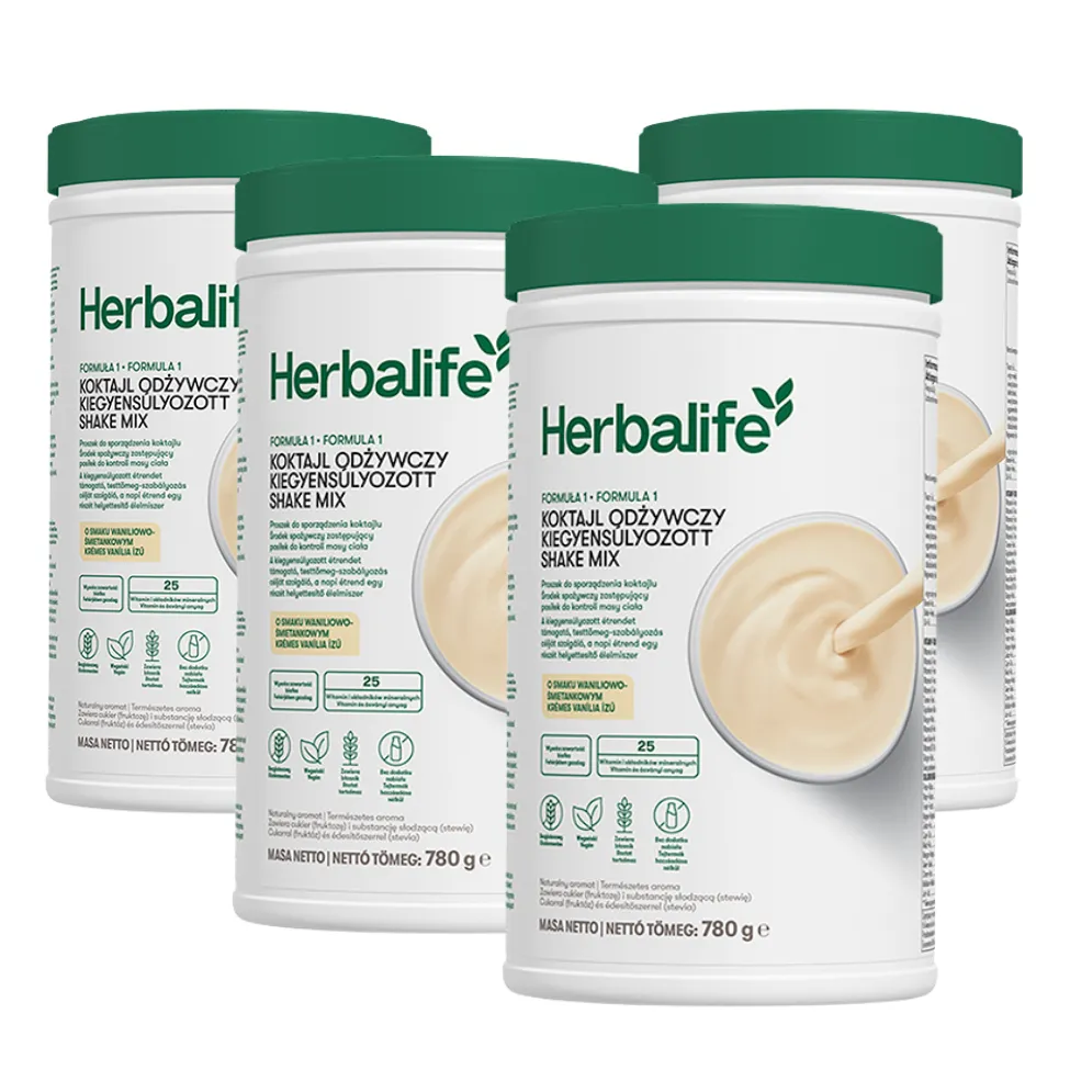 Koktajle Formuła 1 Herbalife 780g - 4 szt.