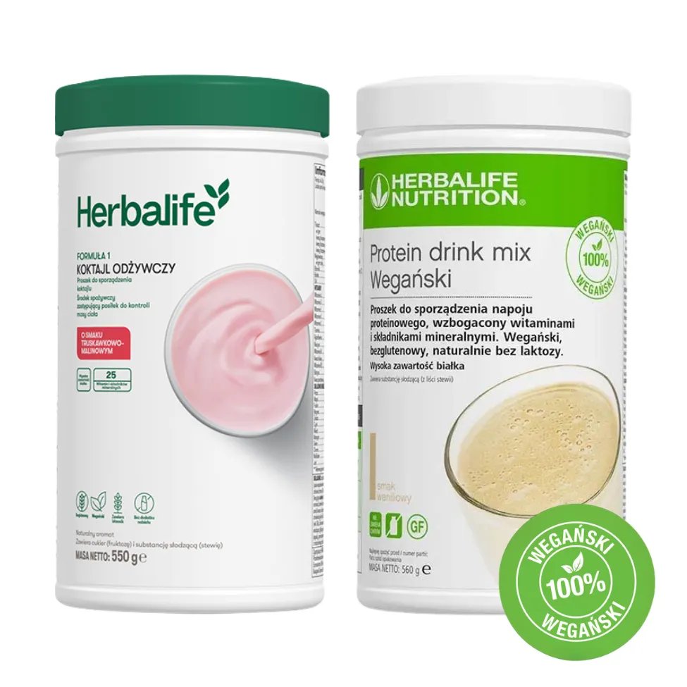 Zestaw Proteinowy Koktajl Formuła 1 + Protein Drink Mix