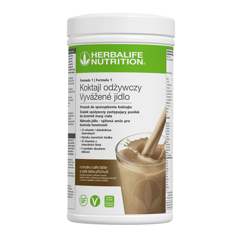 Koktajl Formuła 1 Herbalife cafe latte 550g