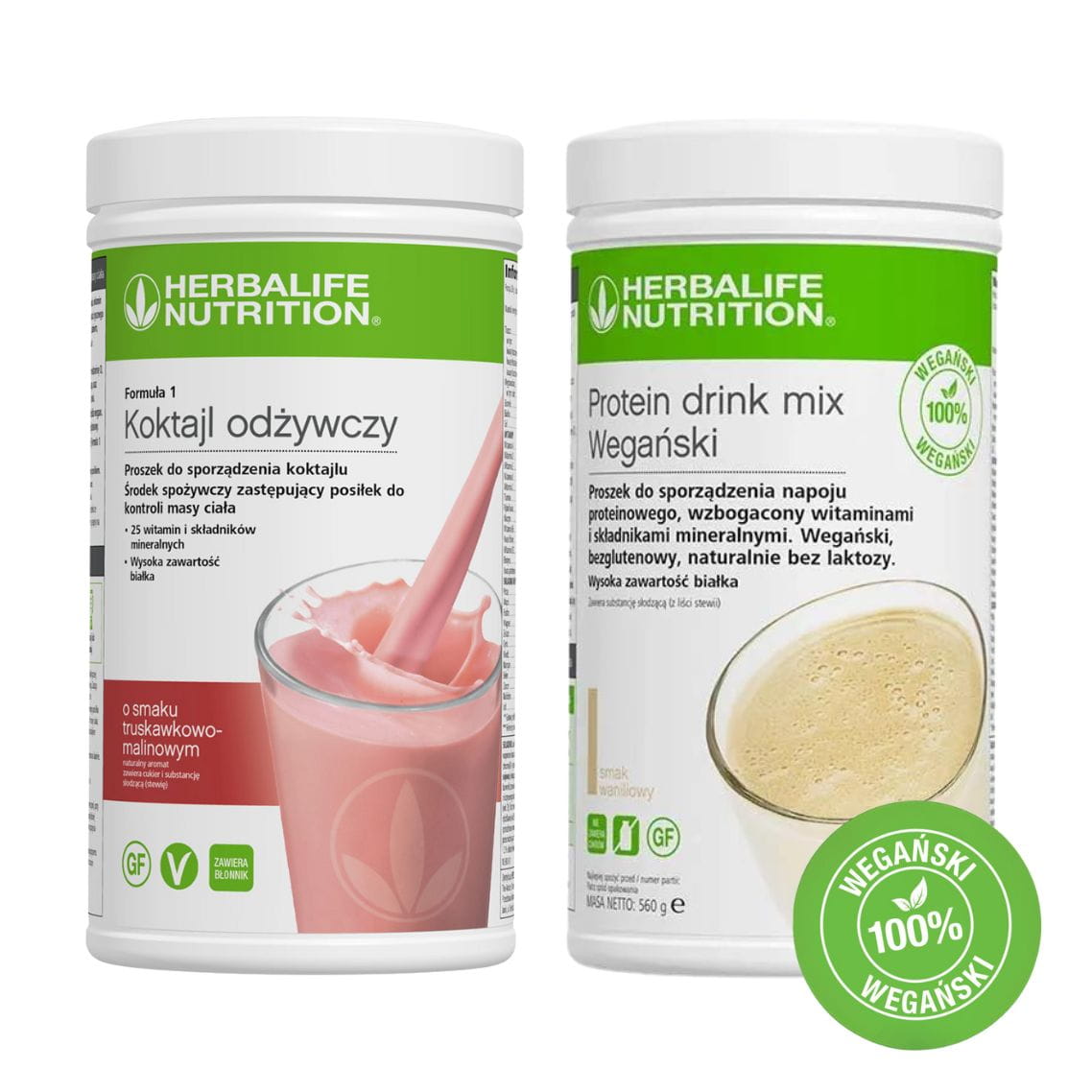 Zestaw Proteinowy Koktajl Formuła 1 + Protein Drink Mix